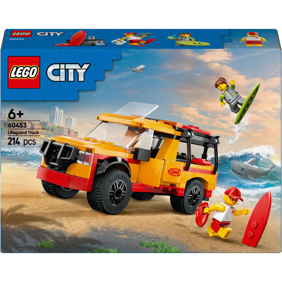 Lego City Lifeguard Beach Rescue Truck Playset