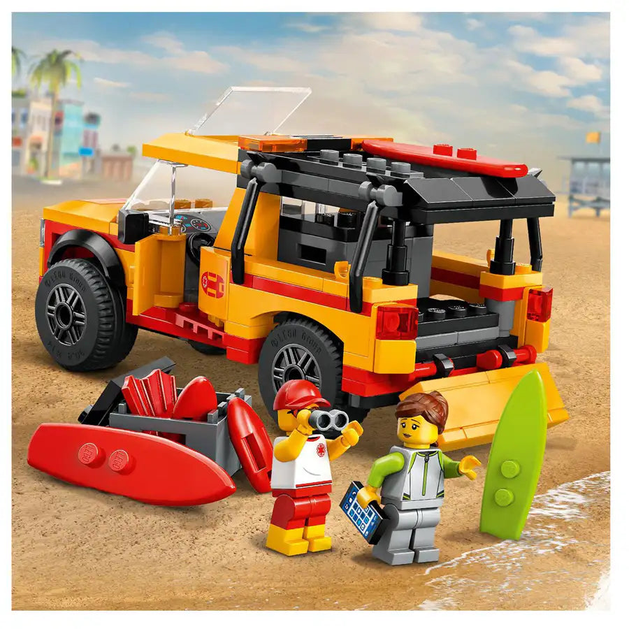 Lego City Lifeguard Beach Rescue Truck Playset