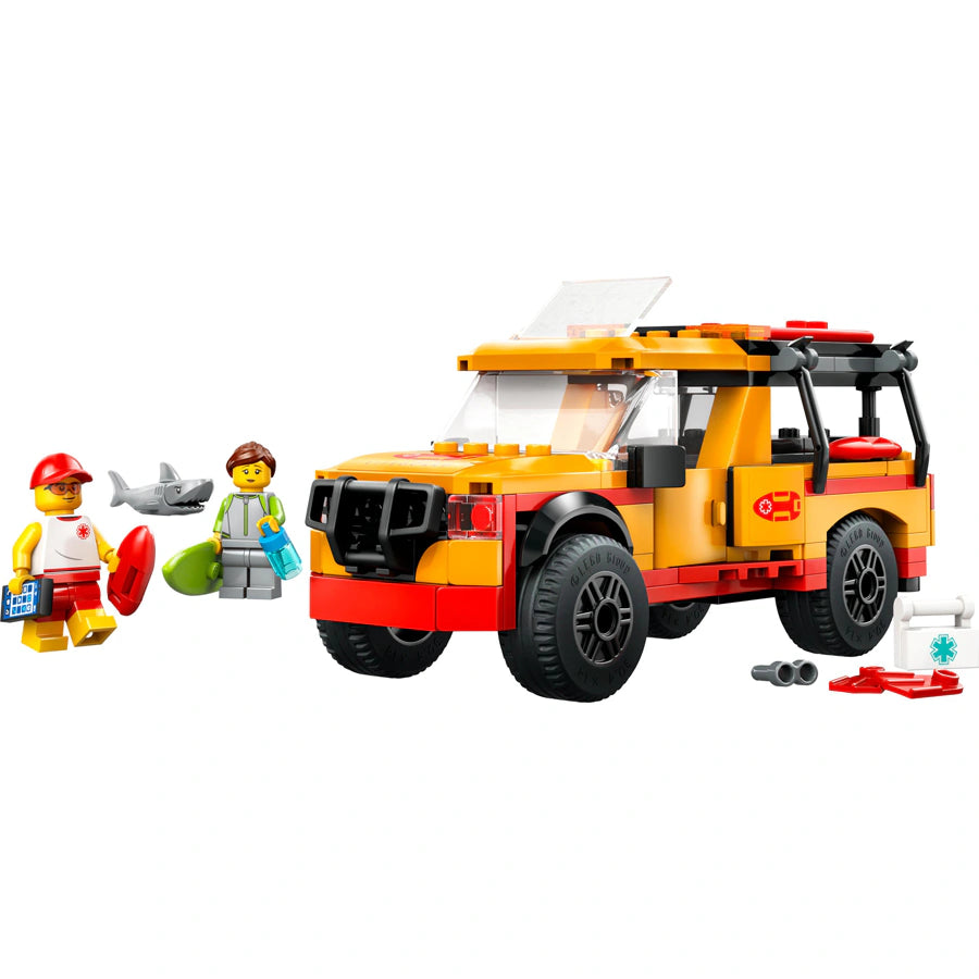 Lego City Lifeguard Beach Rescue Truck Playset