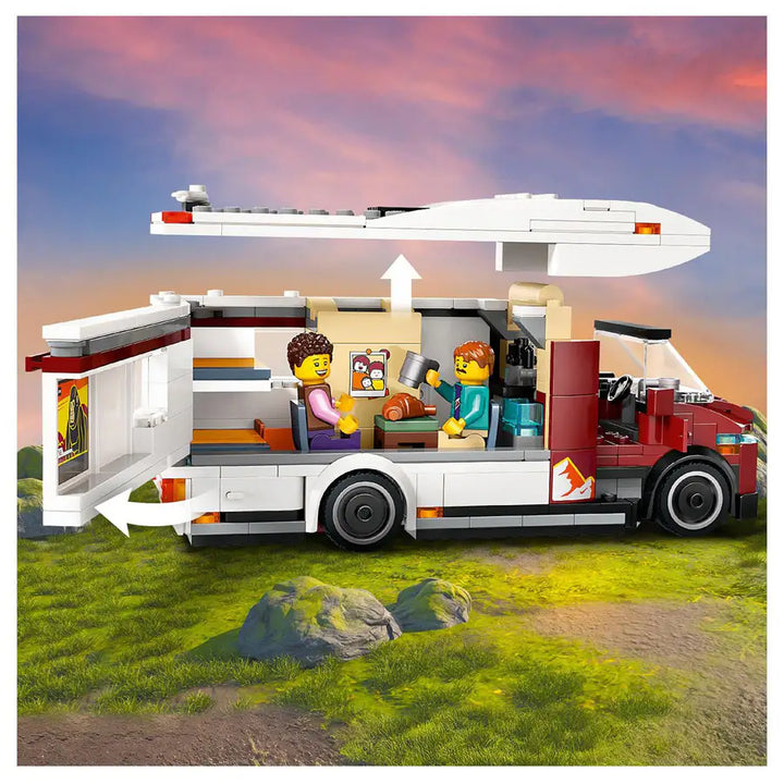 Lego City Holiday Adventure Camper Van Toy Vehicle Set