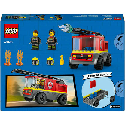 Lego City Fire Engine With Ladder Firefighter Toy Vehicle Gift