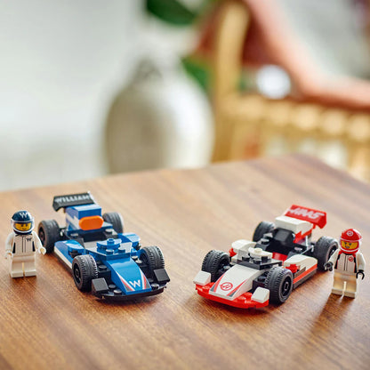 Lego F1Williams Racing & Haas F1Race Cars