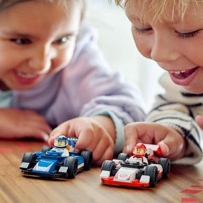 Lego F1Williams Racing & Haas F1Race Cars