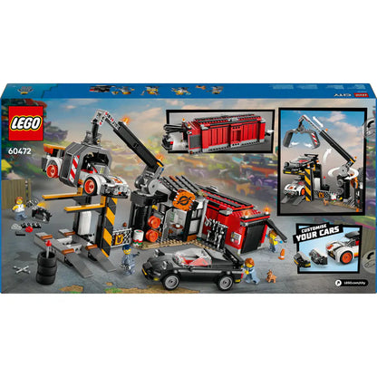 Lego Scrapyard with Cars