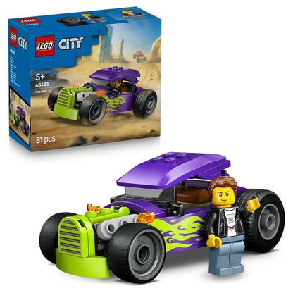 LEGO City Hot Rod 60485 Building Toy Set (81 Pieces)