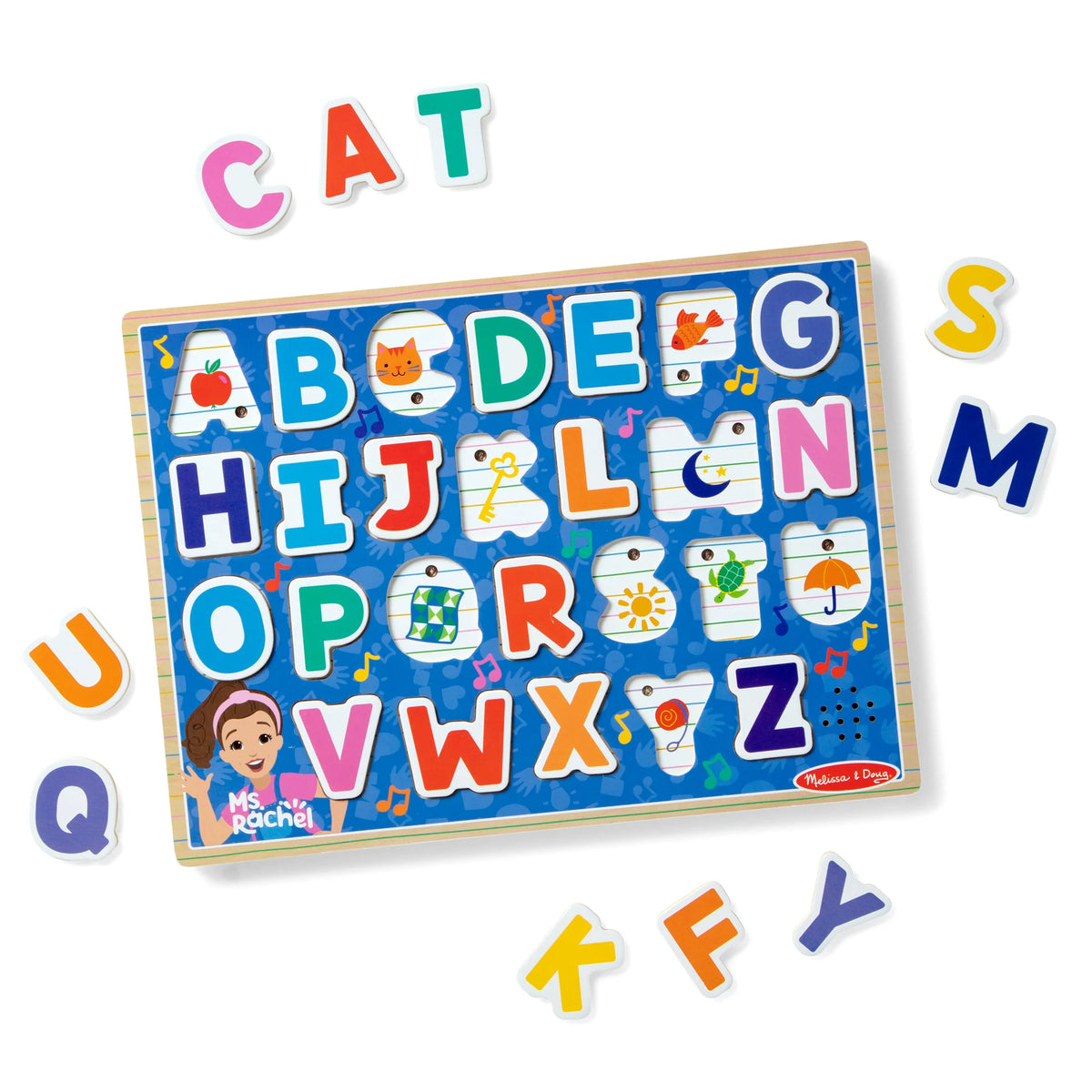 Melissa and Doug Ms. Rachel Alphabet & Phonics Sound Puzzle
