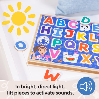 Melissa and Doug Ms. Rachel Alphabet & Phonics Sound Puzzle