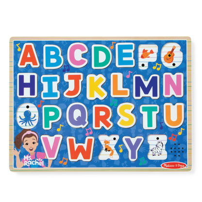 Melissa and Doug Ms. Rachel Alphabet & Phonics Sound Puzzle