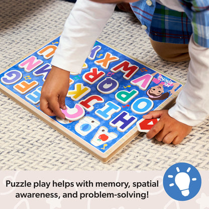Melissa and Doug Ms. Rachel Alphabet & Phonics Sound Puzzle
