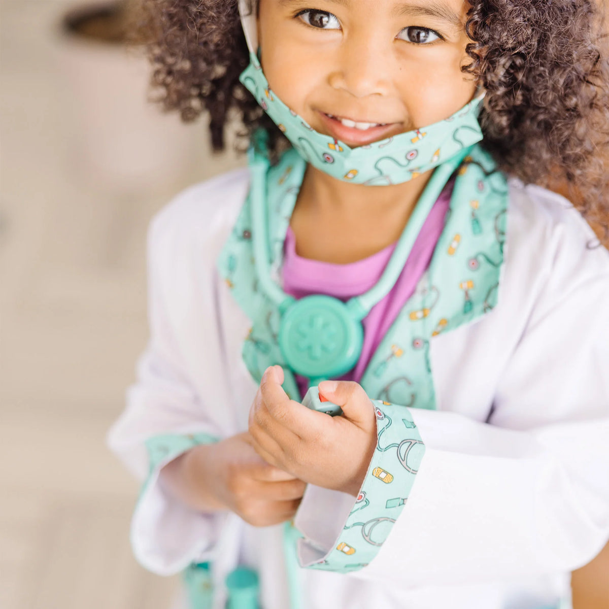 Melissa and Doug Doctor Role Play Dress-Up Costume Set