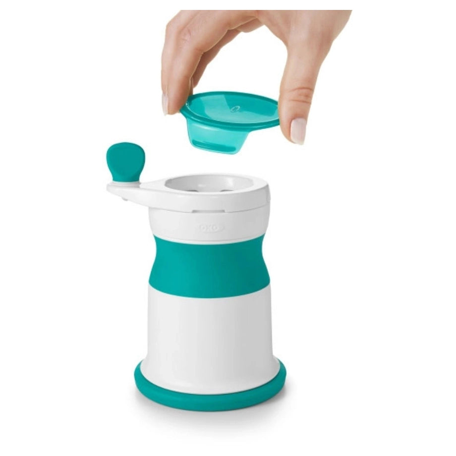 OXO TOT Mash Maker Baby Food Mill (Teal)
