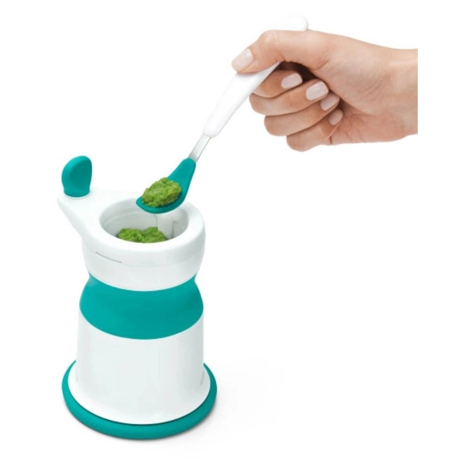 OXO TOT Mash Maker Baby Food Mill (Teal)