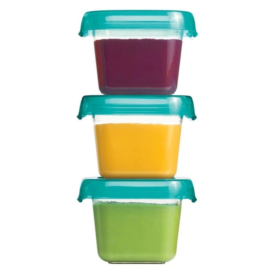 OXO TOT 3 Piece Baby Blocks Freezer Storage Containers 2 Oz
