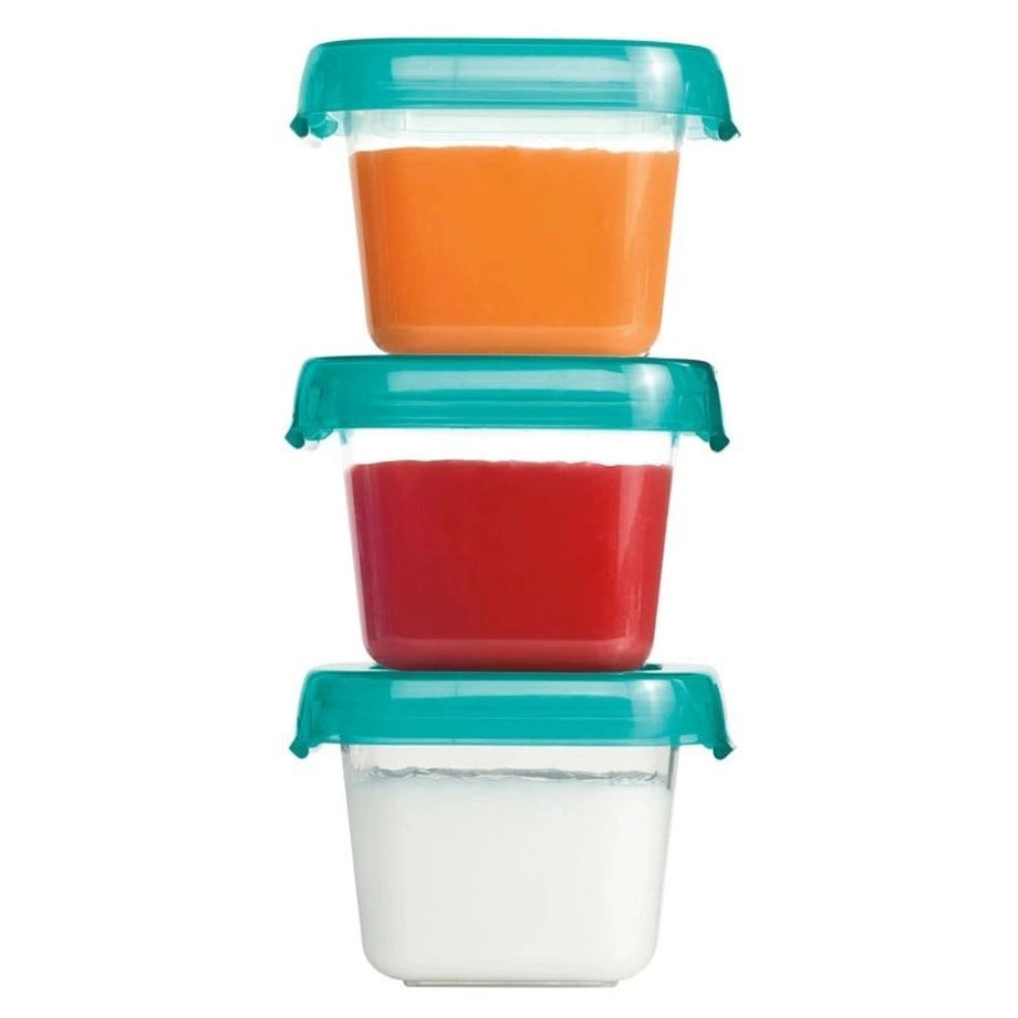 OXO TOT 3 Piece Baby Blocks Freezer Storage Containers 2 Oz