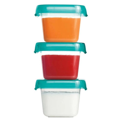OXO TOT 3 Piece Baby Blocks Freezer Storage Containers 2 Oz