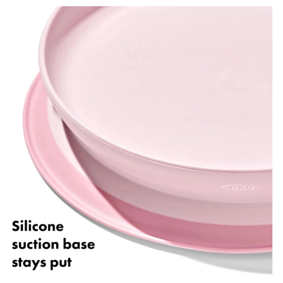 OXO TOT Stick & Stay Suction Plate (Blossom)
