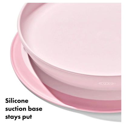 OXO TOT Stick & Stay Suction Plate (Blossom)
