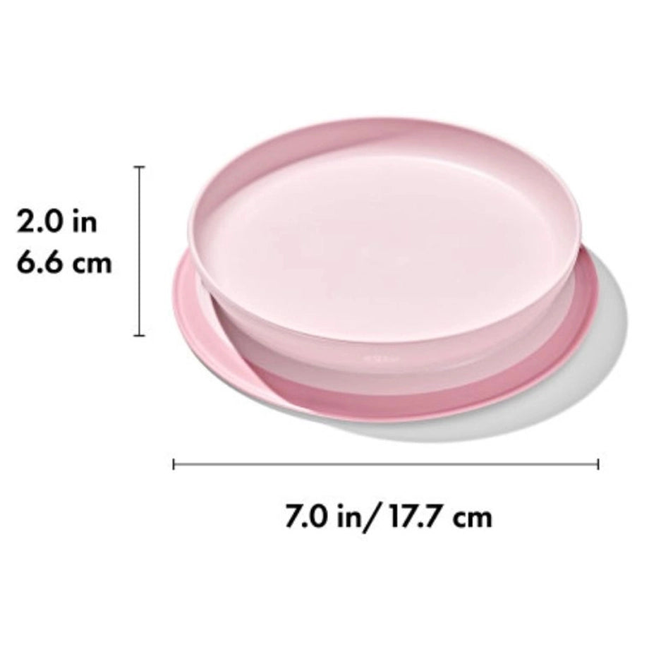 OXO TOT Stick & Stay Suction Plate (Blossom)