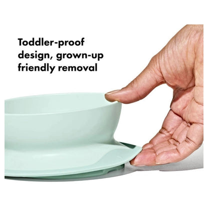 OXO TOT Stick & Stay Suction Bowl (Opal)