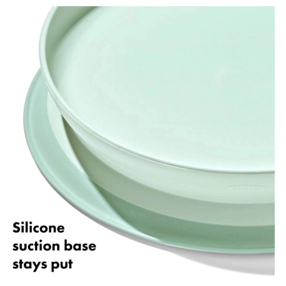 OXO TOT Stick & Stay Suction Plate (Opal)