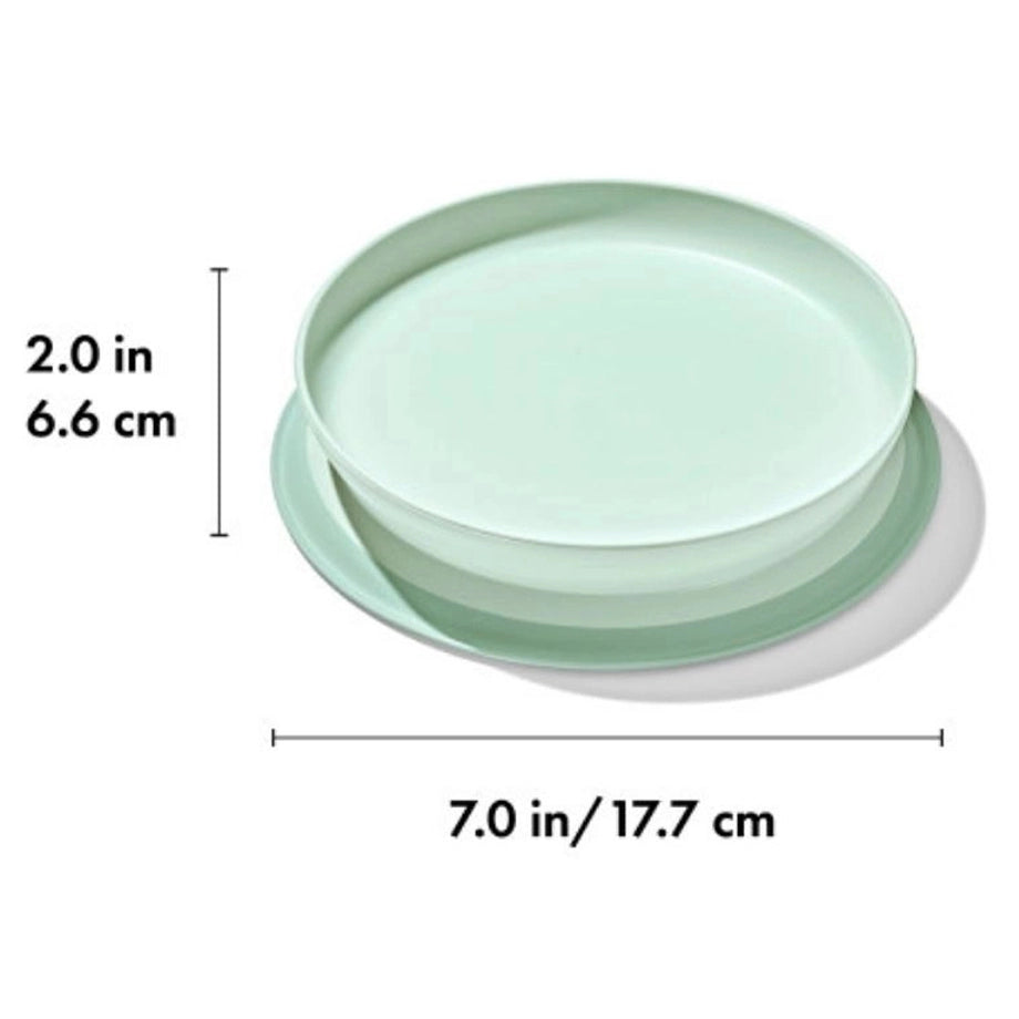 OXO TOT Stick & Stay Suction Plate (Opal)