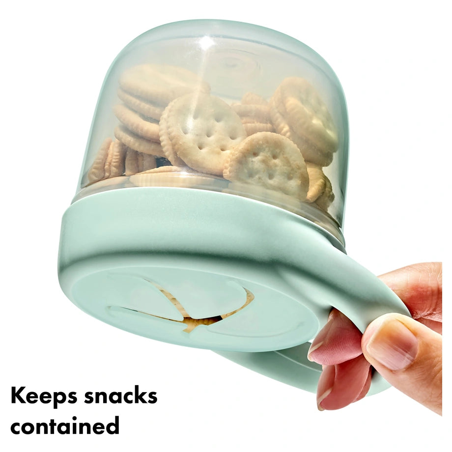 OXO Tot Snack Cup With Lid 2 Pack (Opal & Dusk)