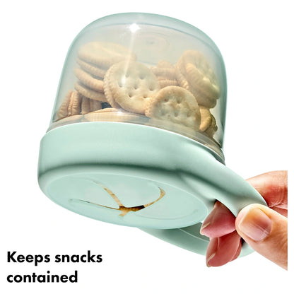 OXO Tot Snack Cup With Lid 2 Pack (Opal & Dusk)