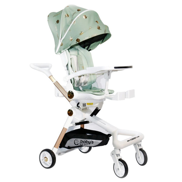 Baby's Nest 2 in 1 Stroller (Misty Teal)