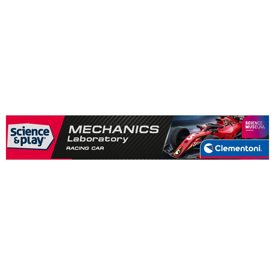 Clementoni Mechanics Formula 1 Racing Car 2-In-1 Construction Model