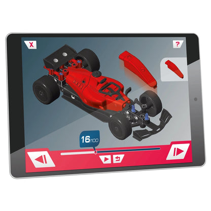 Clementoni Mechanics Formula 1 Racing Car 2-In-1 Construction Model
