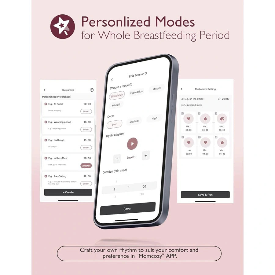 مضخة الثدي الفردية Momcozy Mobile Flow M9 مضخة الثدي الفردية Momcozy Mobile Flow M9