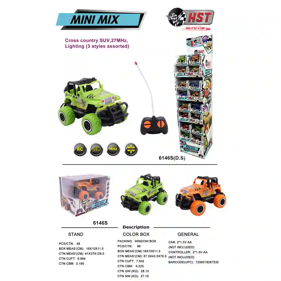 HST 1:43 مركبة وحشية صغيرة للطرق الوعرة HST 1:43 مركبة وحشية صغيرة للطرق الوعرة