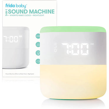 Frida Baby 3-in-1 Sound Machine + When-To-Wake Clock + Nightlight