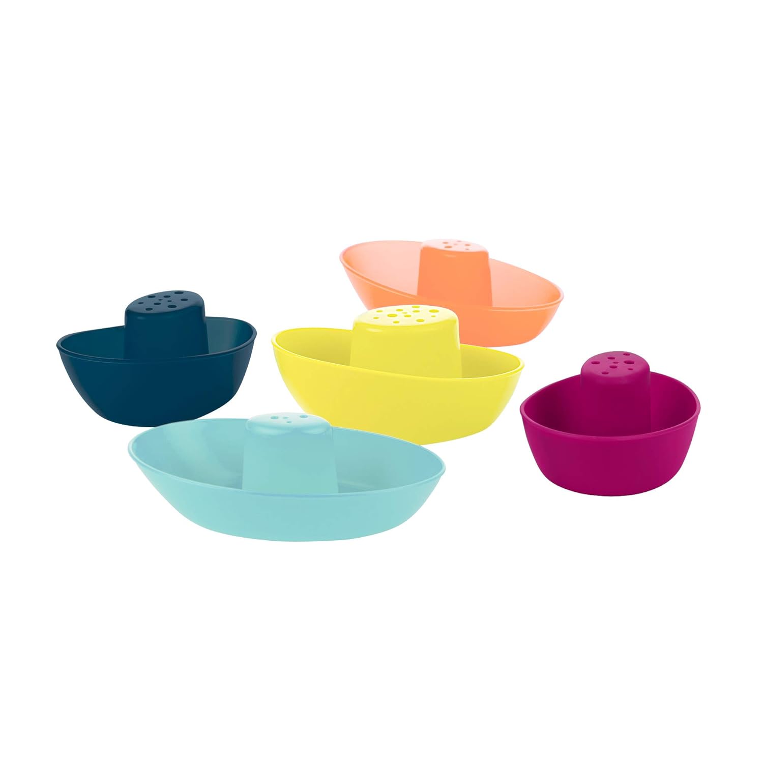 Boon - Fleet Stacking Boats Bath Toy - Multicolor