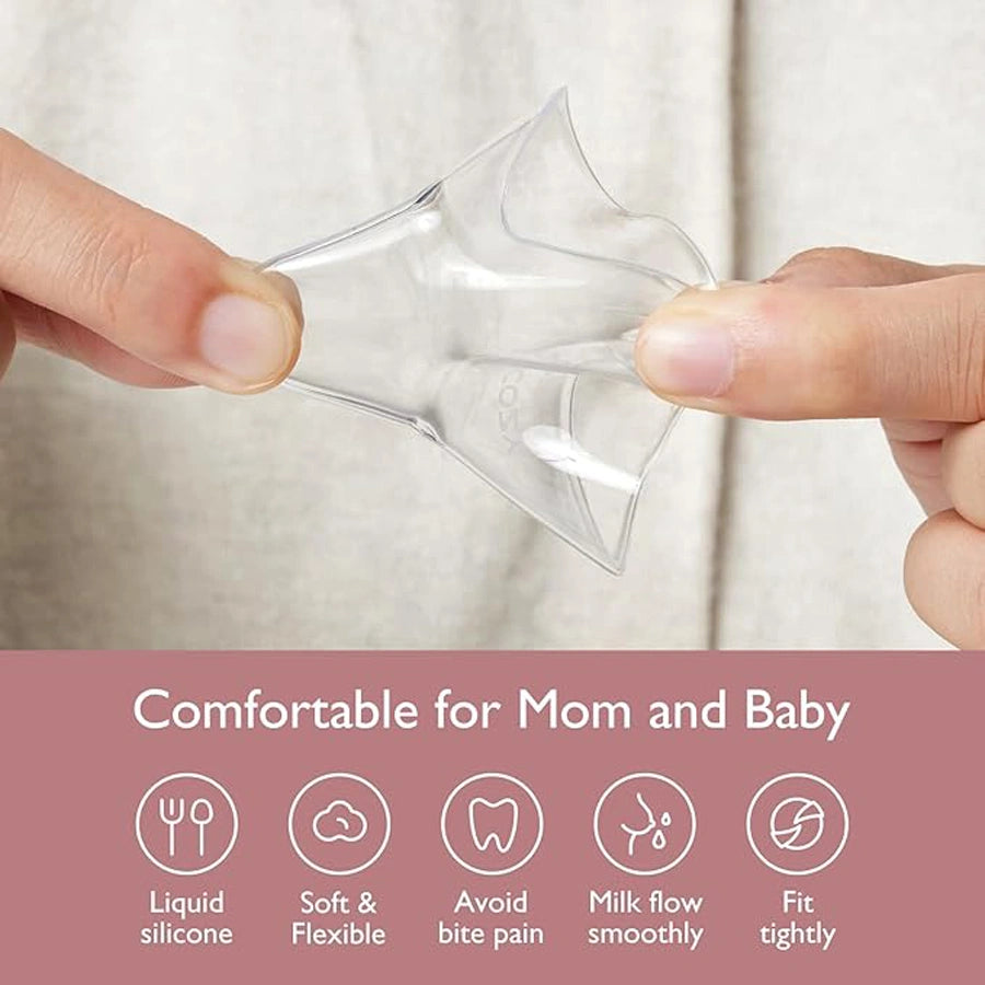 واقيات حلمات Momcozy اللاصقة مع حقيبة حمل واقيات حلمات Momcozy اللاصقة مع حقيبة حمل