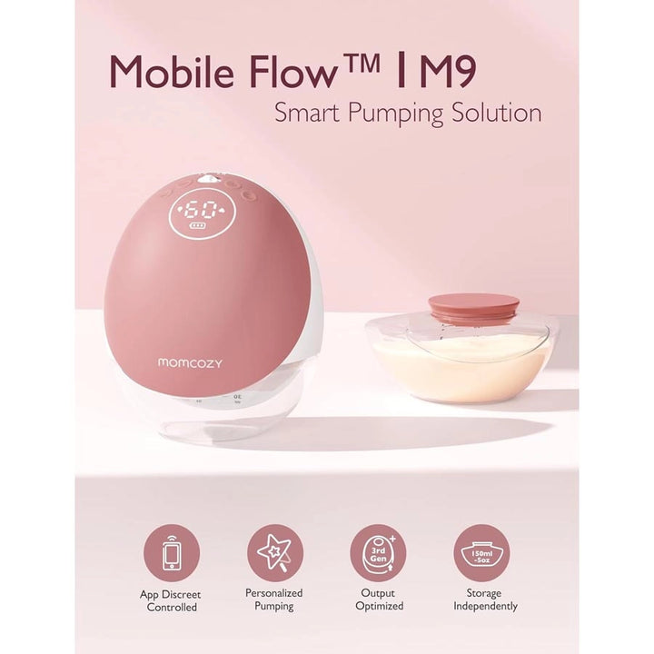 Momcozy Mobile Flow M9 Single Breast Pump