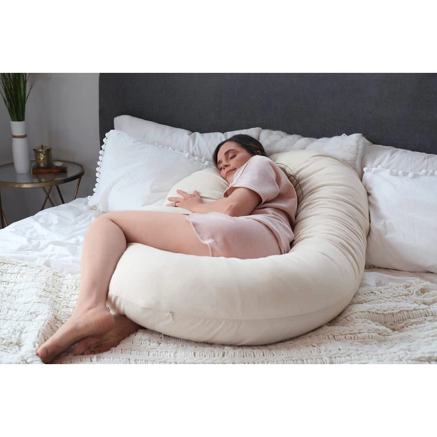 Pharmadoc C Shape Pillow with Organic Cover (Jersey Fabric)