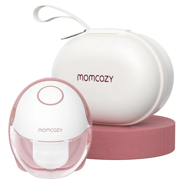 Momcozy Mobile Style M6 Single Breast Pump (Maroon)