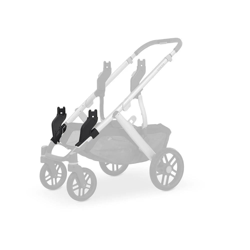 محولات سفلية من Uppababy لمقعد السيارة وسرير الأطفال Vista V2/V3 Mesa محولات سفلية من Uppababy لمقعد السيارة وسرير الأطفال Vista V2/V3 Mesa