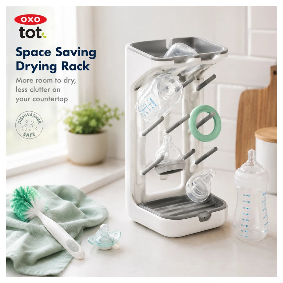 OXO Tot Space Saving Drying Rack (Gray)
