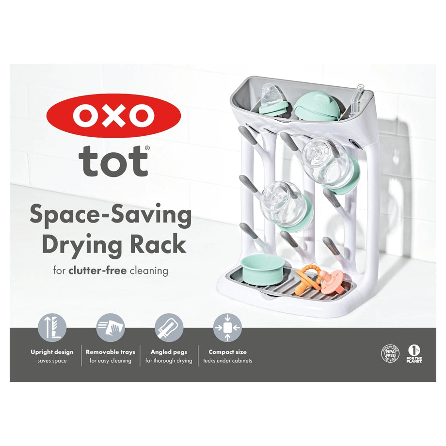 OXO Tot Space Saving Drying Rack (Gray)
