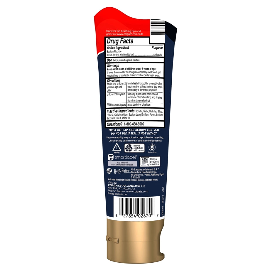 Colgate Kids Toothpaste Harry Potter 50ml