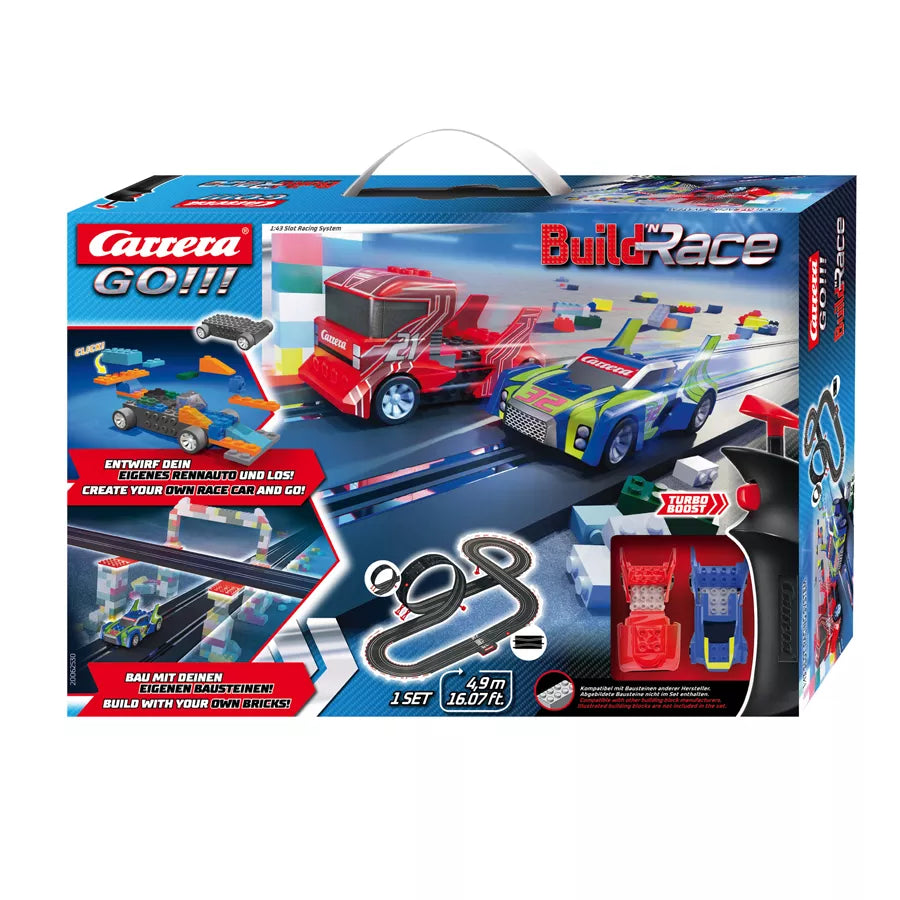 مجموعة سباق Carrera Go! Build N Race (4.9 مليون) مجموعة سباق Carrera Go! Build N Race (4.9 مليون)