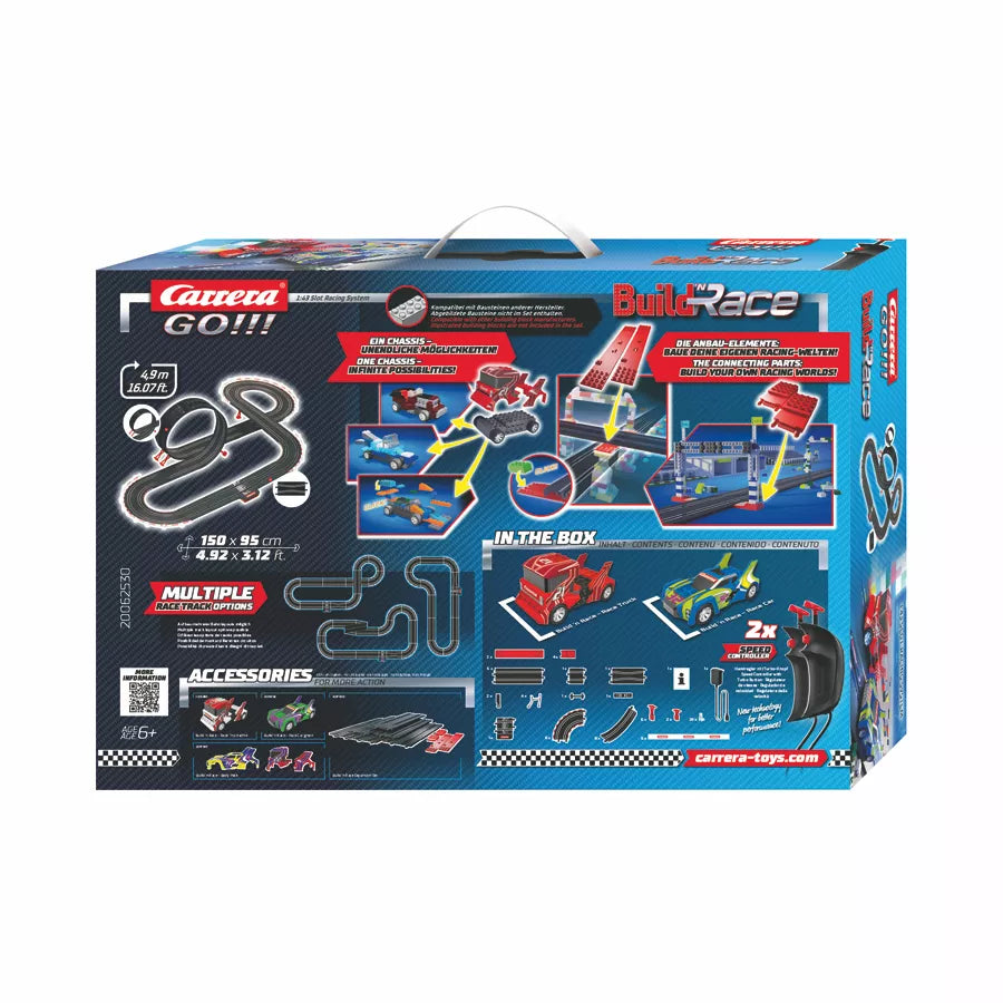 مجموعة سباق Carrera Go! Build N Race (4.9 مليون) مجموعة سباق Carrera Go! Build N Race (4.9 مليون)