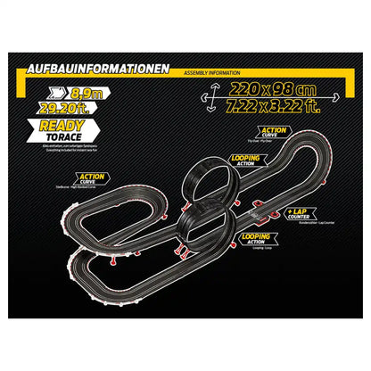 Carrera Go! Dtm High Speed Showdown(8.9 Meters)