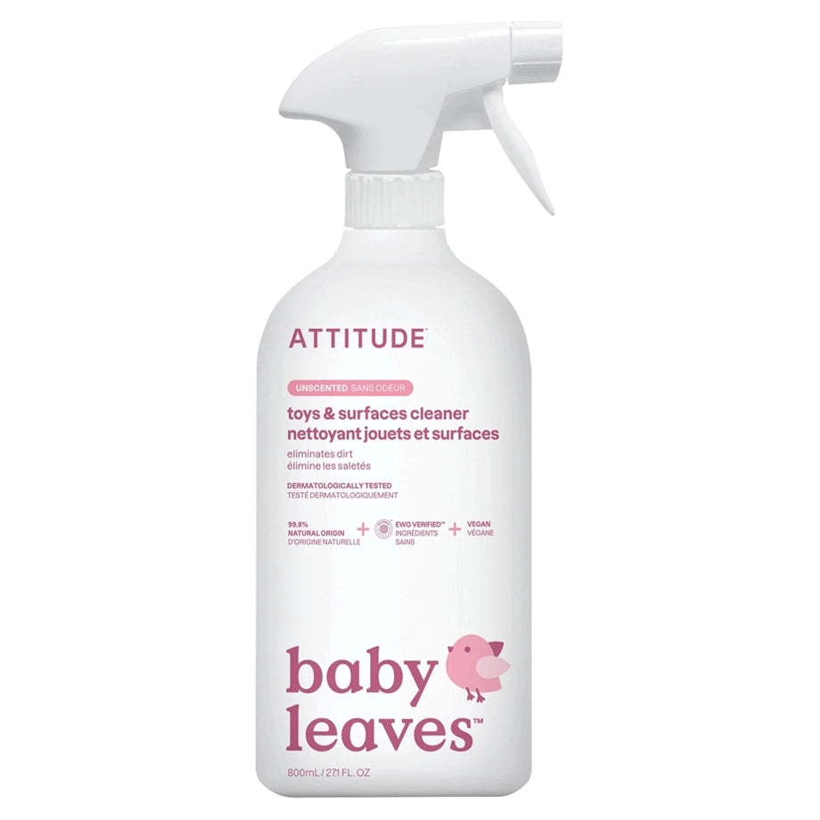 Attitude Little Ones Toy & Surface Cleaner (Fragrance Free) 800ml