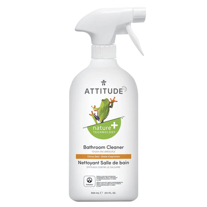 Attitude Nature+ Bathroom Cleaner, Citrus Zest 800ml