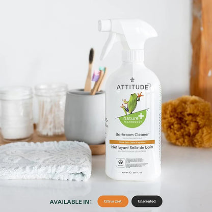 Attitude Nature+ Bathroom Cleaner, Citrus Zest 800ml