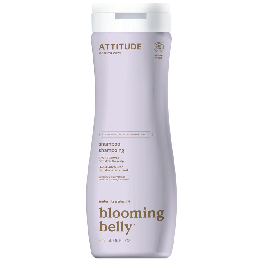 Attitude Blooming Belly Natural Argan Shampoo, 473 ml