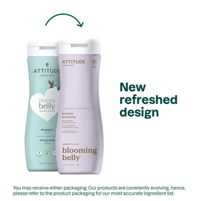 Attitude Blooming Belly Natural Argan Shampoo, 473 ml
